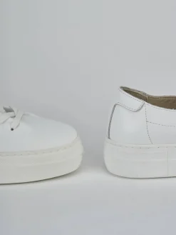 Sneakers pelle bianco