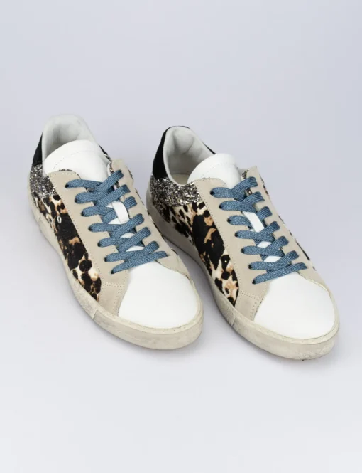 Sneakers pelle bianco