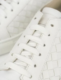 Sneakers pelle bianco