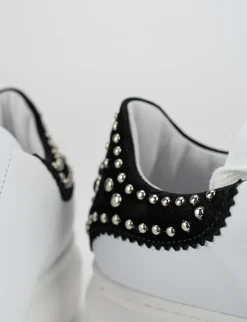 Sneakers pelle bianco