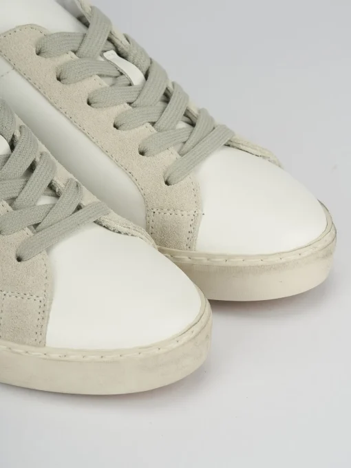 Sneakers pelle bianco