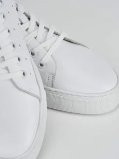 Sneakers pelle bianco