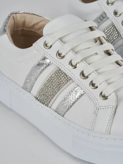 Sneakers pelle bianco