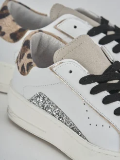 Sneakers pelle bianco