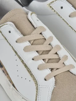 Sneakers pelle bianco