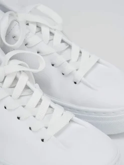Sneakers pelle bianco