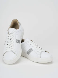 Sneakers pelle bianco