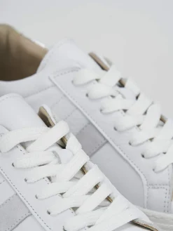 Sneakers pelle bianco