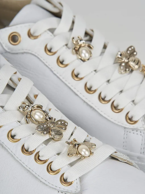 Sneakers pelle bianco