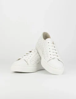 Sneakers pelle bianco