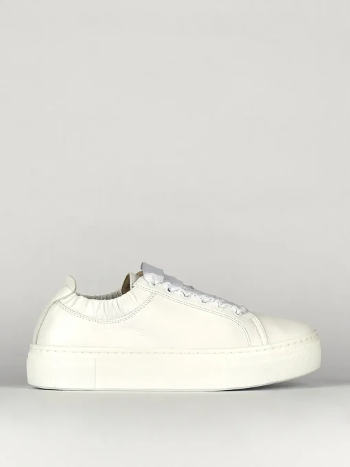 Sneakers pelle bianco