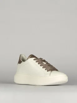 Sneakers pelle bianco
