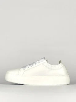 Sneakers pelle bianco