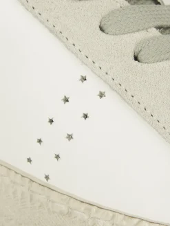 Sneakers pelle bianco