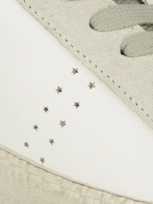 Sneakers pelle bianco