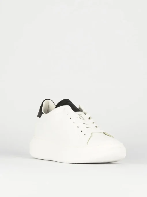 Sneakers pelle bianco