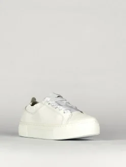 Sneakers pelle bianco