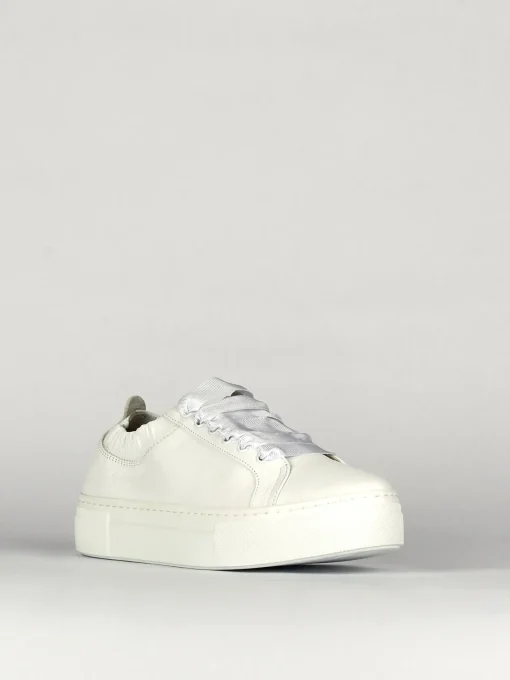 Sneakers pelle bianco