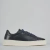 Sneakers pelle blu