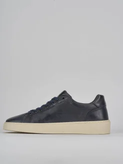 Sneakers pelle blu