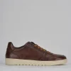Sneakers pelle marrone