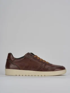 Sneakers pelle marrone
