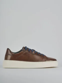 Sneakers pelle marrone