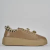 Sneakers pelle marrone