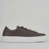 Sneakers pelle marrone