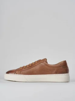 Sneakers pelle marrone