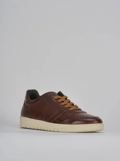 Sneakers pelle marrone