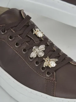 Sneakers pelle marrone