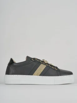 Sneakers pelle nero