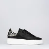 Sneakers pelle nero