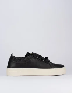 Sneakers pelle nero