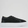 Sneakers pelle nero