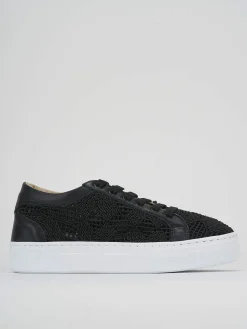 Sneakers pelle nero