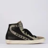 Sneakers pelle nero