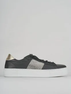Sneakers pelle nero