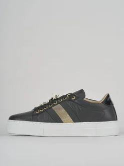 Sneakers pelle nero