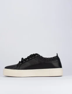 Sneakers pelle nero