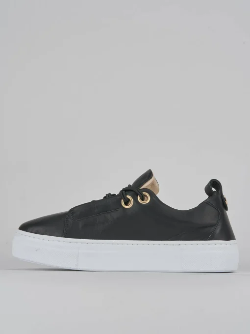 Sneakers pelle nero