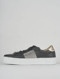 Sneakers pelle nero
