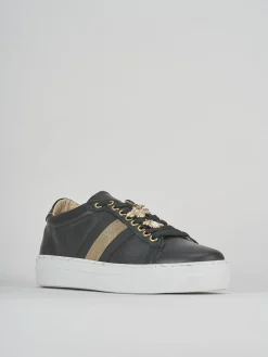 Sneakers pelle nero