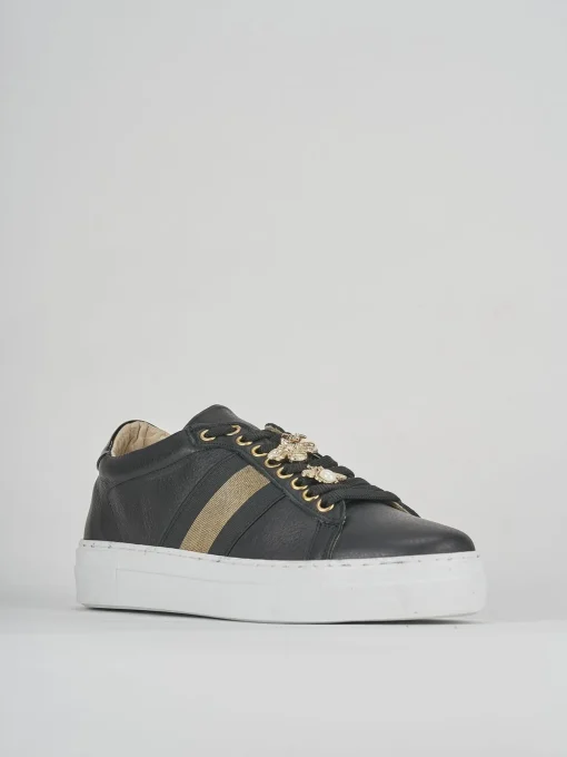 Sneakers pelle nero