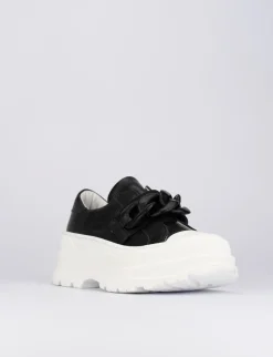 Sneakers pelle nero