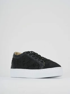 Sneakers pelle nero
