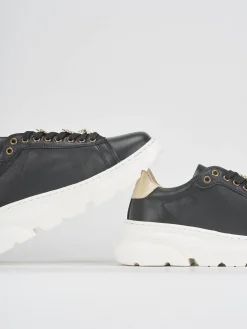 Sneakers pelle nero