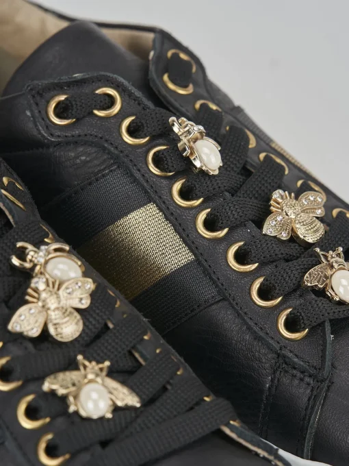Sneakers pelle nero