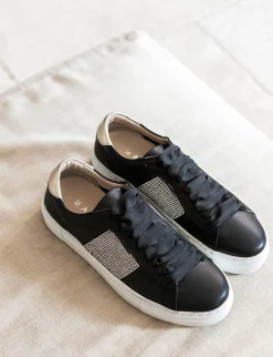 Sneakers pelle nero